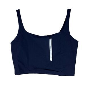 NEW Susana Monaco Everyday Crop Tank Top Midnight Blue XL